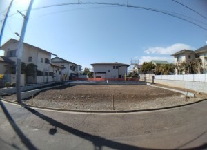 藤沢市片瀬山、土地の画像です
