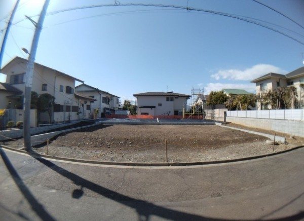 藤沢市片瀬山、土地の画像です