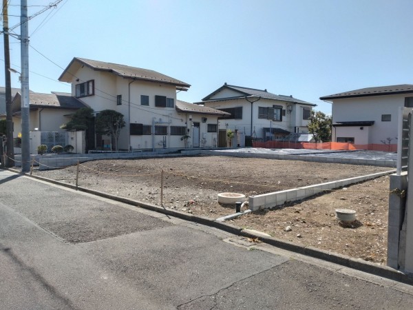 藤沢市片瀬山、土地の画像です