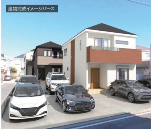 藤沢市辻堂太平台、新築一戸建ての画像です