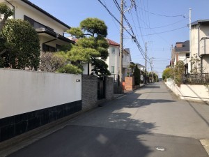 藤沢市片瀬山、土地の画像です