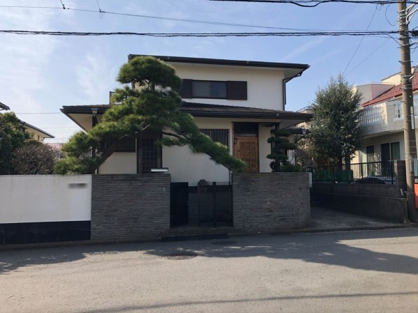 藤沢市片瀬山、土地の画像です
