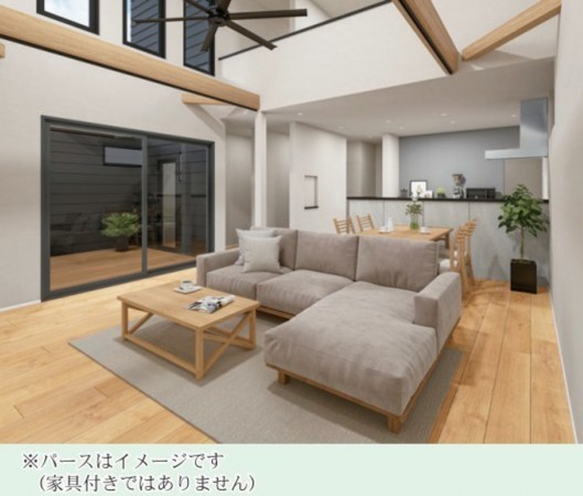 藤沢市城南、新築一戸建ての画像です