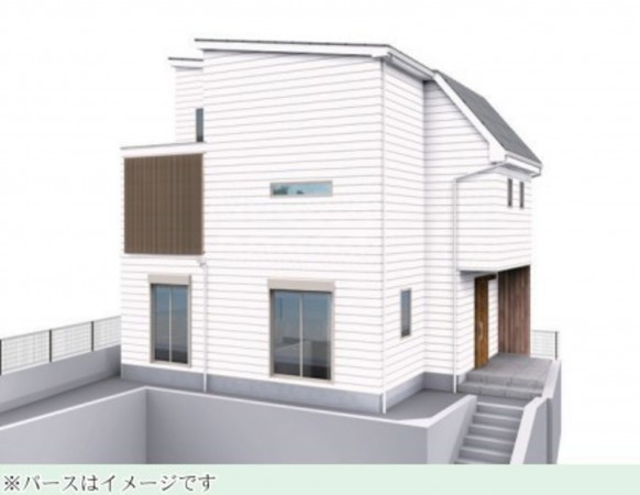 藤沢市城南、新築一戸建ての画像です