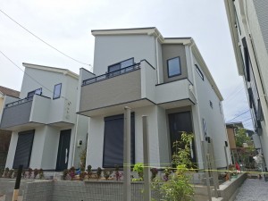 藤沢市辻堂東海岸、新築一戸建ての画像です