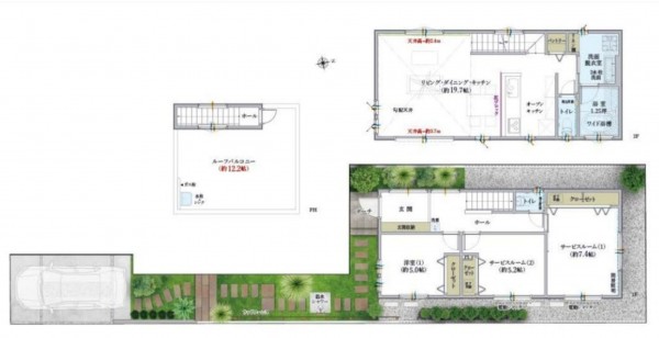 藤沢市辻堂東海岸、新築一戸建ての画像です