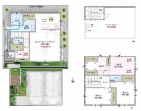 藤沢市辻堂東海岸、新築一戸建ての画像です