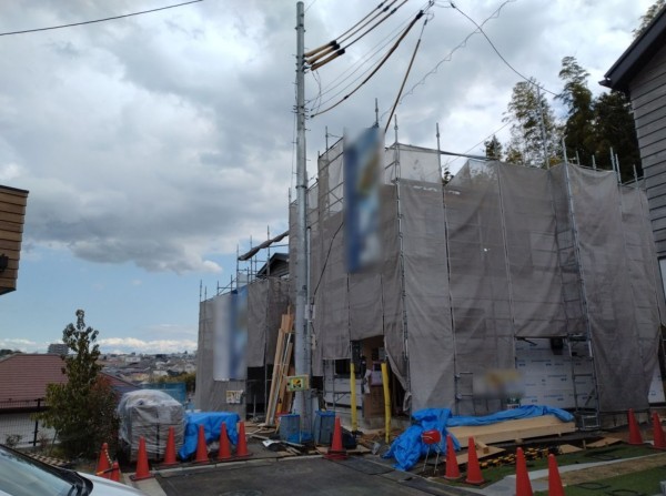 藤沢市大鋸、新築一戸建ての画像です