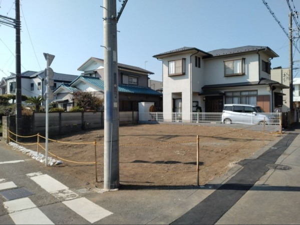 藤沢市鵠沼神明、土地の画像です
