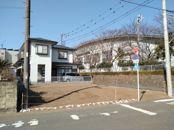 藤沢市鵠沼神明、土地の画像です