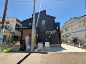 藤沢市鵠沼桜が岡、新築一戸建ての画像です