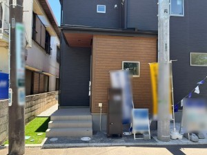 藤沢市鵠沼桜が岡、新築一戸建ての画像です