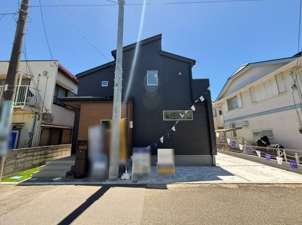 藤沢市鵠沼桜が岡、新築一戸建ての画像です