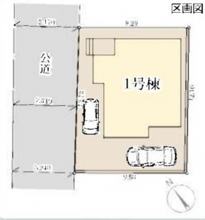 藤沢市鵠沼桜が岡、新築一戸建ての画像です