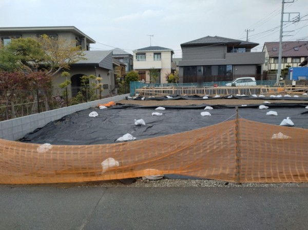 藤沢市本鵠沼、土地の画像です