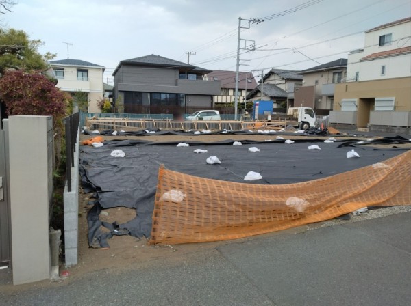藤沢市本鵠沼、土地の画像です