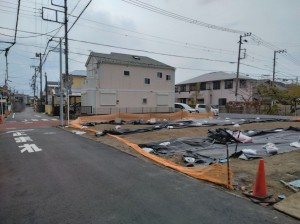 藤沢市本鵠沼、土地の画像です