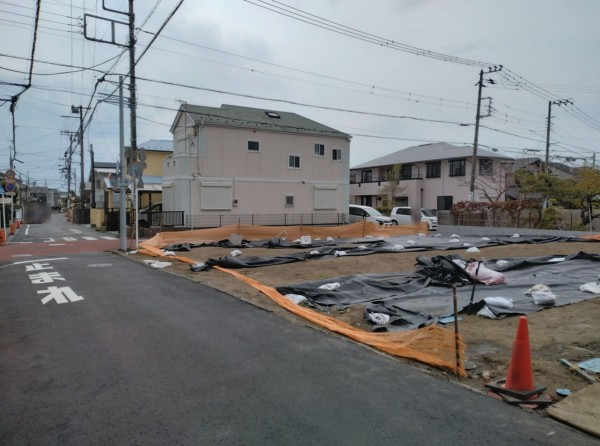 藤沢市本鵠沼、土地の画像です