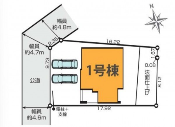 藤沢市渡内、新築一戸建ての画像です