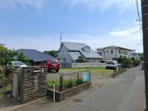 藤沢市辻堂元町、土地の画像です