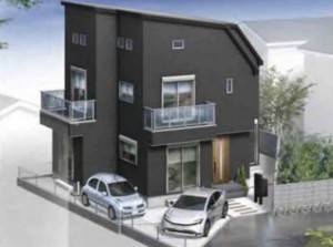 藤沢市羽鳥、新築一戸建ての画像です