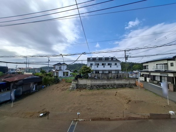 藤沢市城南、土地の画像です