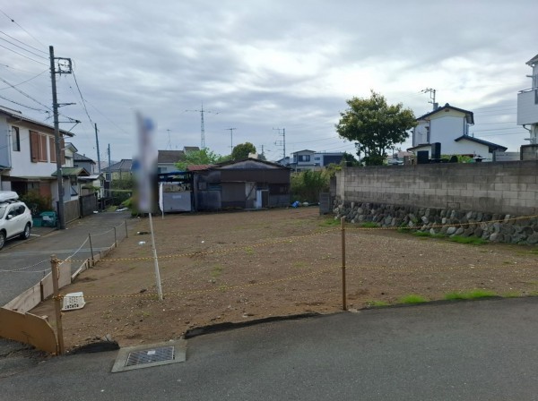 藤沢市城南、土地の画像です