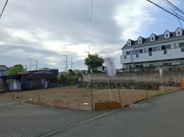 藤沢市城南、土地の画像です