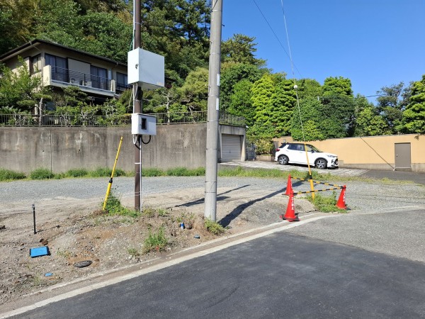 藤沢市城南、土地の画像です