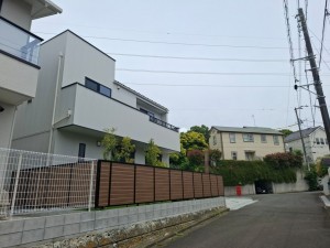 藤沢市片瀬山、新築一戸建ての画像です
