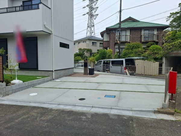 藤沢市片瀬山、新築一戸建ての画像です