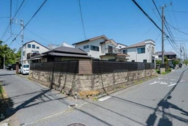 藤沢市鵠沼松が岡、土地の画像です