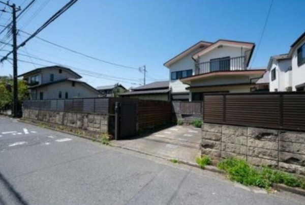 藤沢市鵠沼松が岡、土地の画像です