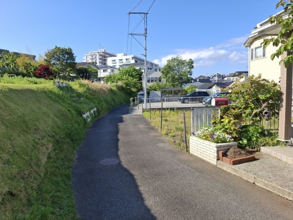 藤沢市大鋸、土地の画像です