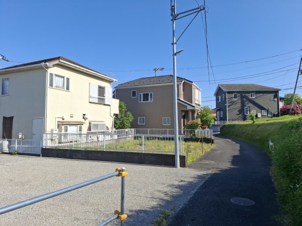 藤沢市大鋸、土地の画像です