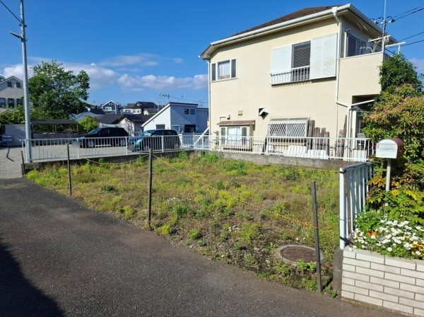 藤沢市大鋸、土地の画像です