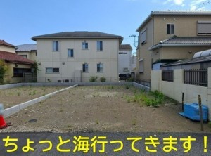 藤沢市鵠沼海岸、土地の画像です