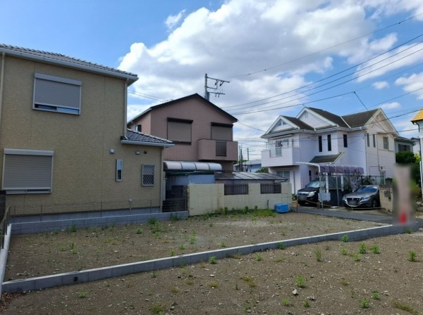 藤沢市鵠沼海岸、土地の画像です