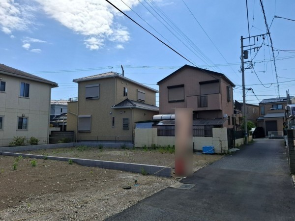 藤沢市鵠沼海岸、土地の画像です