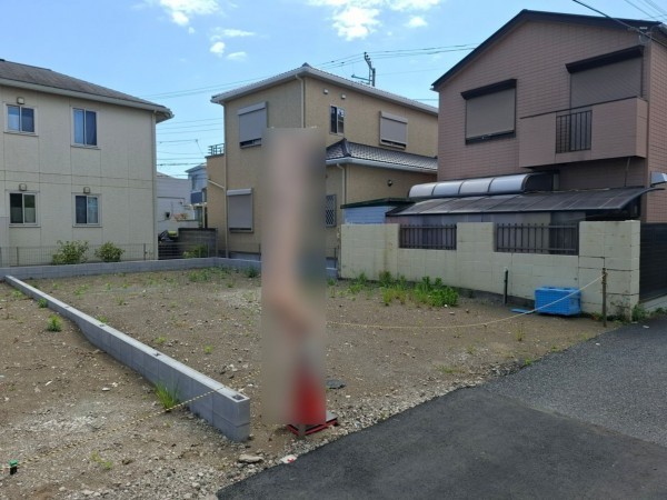 藤沢市鵠沼海岸、土地の画像です