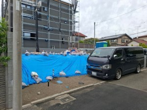 藤沢市辻堂太平台、土地の画像です