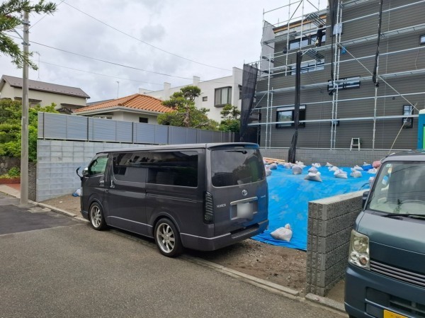 藤沢市辻堂太平台、土地の画像です