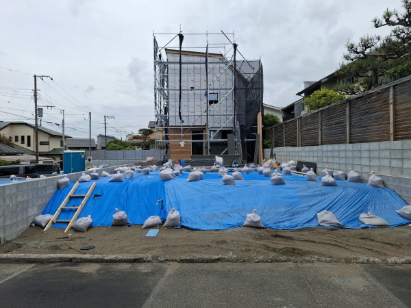 藤沢市辻堂太平台、土地の画像です