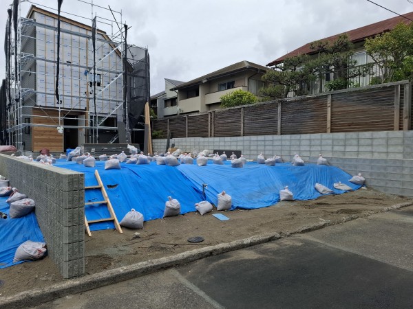 藤沢市辻堂太平台、土地の画像です