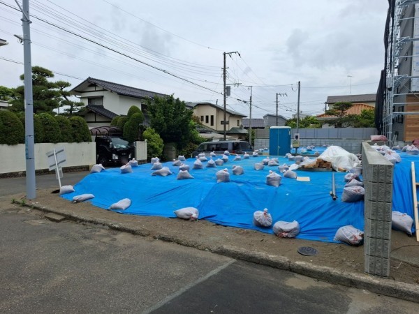 藤沢市辻堂太平台、土地の画像です
