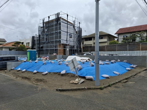 藤沢市辻堂太平台、土地の画像です