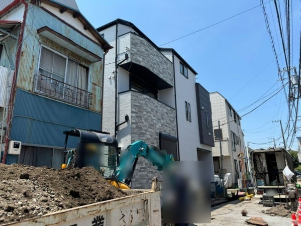 藤沢市藤沢、新築一戸建ての画像です