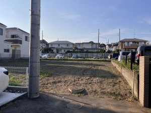 藤沢市鵠沼桜が岡、土地の画像です