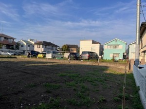 藤沢市鵠沼桜が岡、土地の画像です