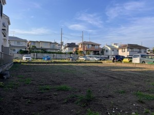 藤沢市鵠沼桜が岡、土地の画像です